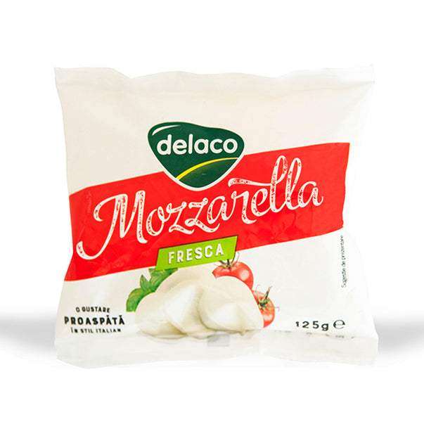 Branza mozzarella Fresca, Delaco 10x125g
