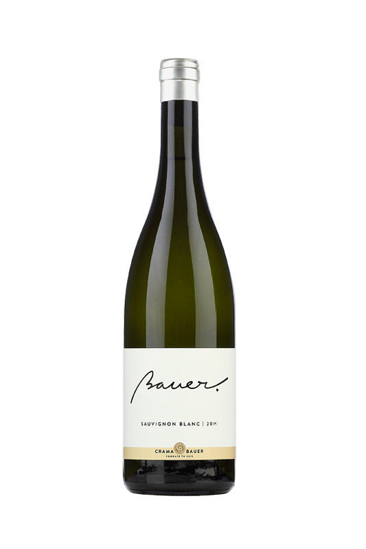 Vin alb Sauvignon Blanc 2022, Crama Bauer, 6 X 0.75l