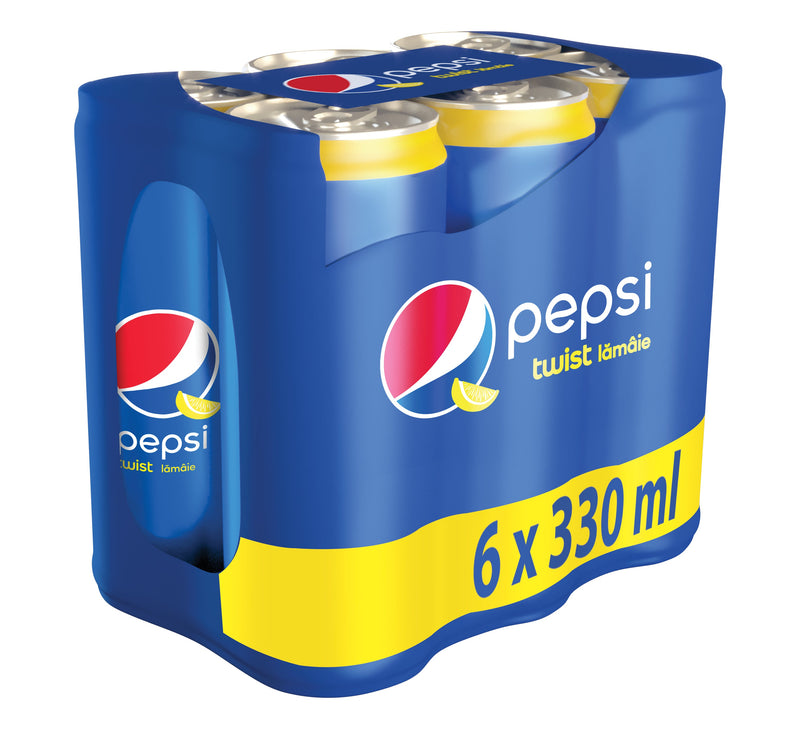 Suc carbogazos Pepsi Twist, Bax 6x0.33L