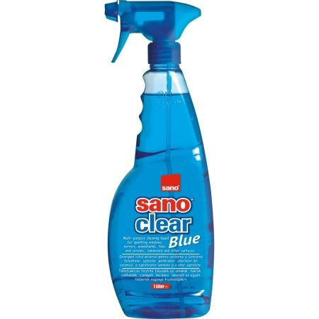 Solutie pentru curatat geamuri Sano Clear Blue 1L